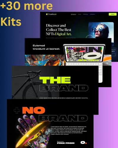 header figma UI kits