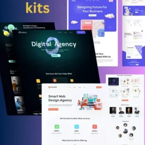 Figma UI Kits for Digital Agencies and startups