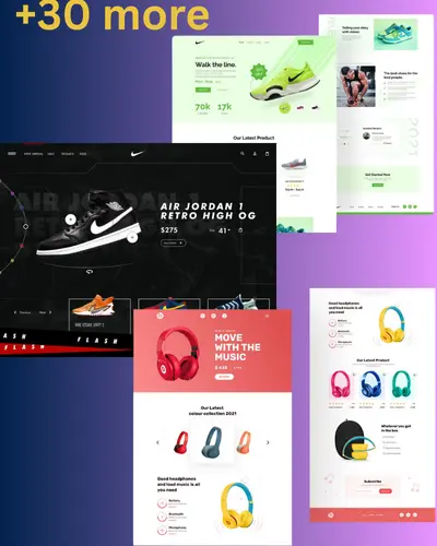Home 8 Figma UI Kits for E-Commerce and digital products